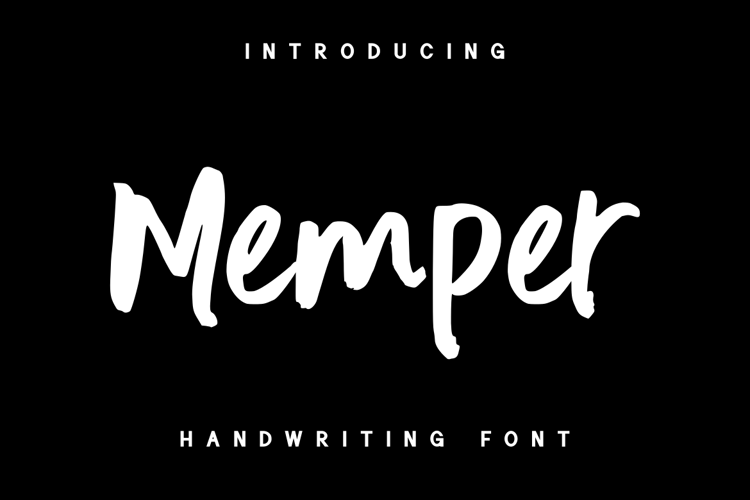 Preview of Memper Font