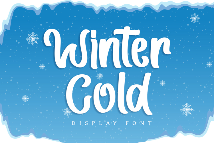 Winter Cold Font