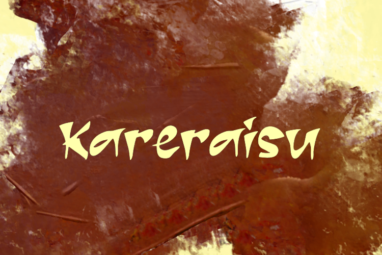 K Kareraisu Font