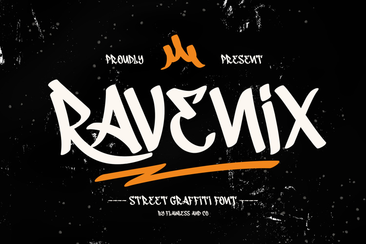 Preview of RAVENIX Font
