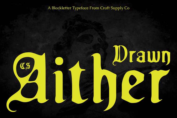 Preview of CS Aither Drawn Font