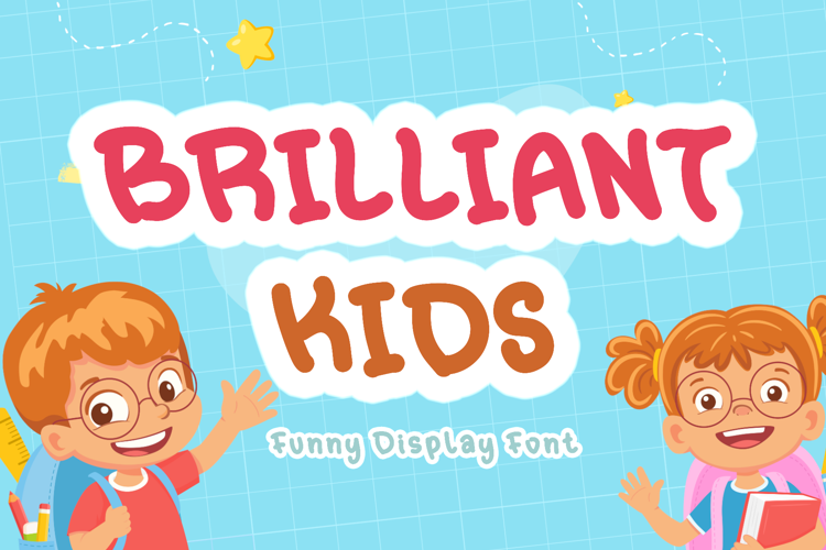 Preview of Brilliant Kids Font