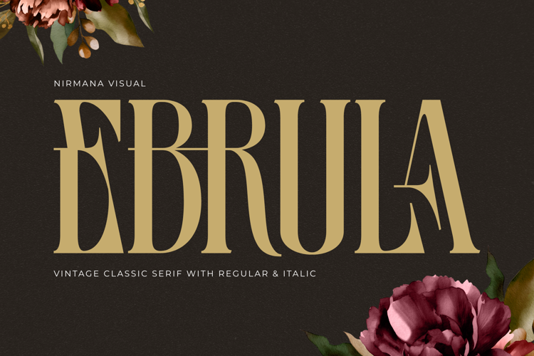 Ebrula Vintage Demo Font