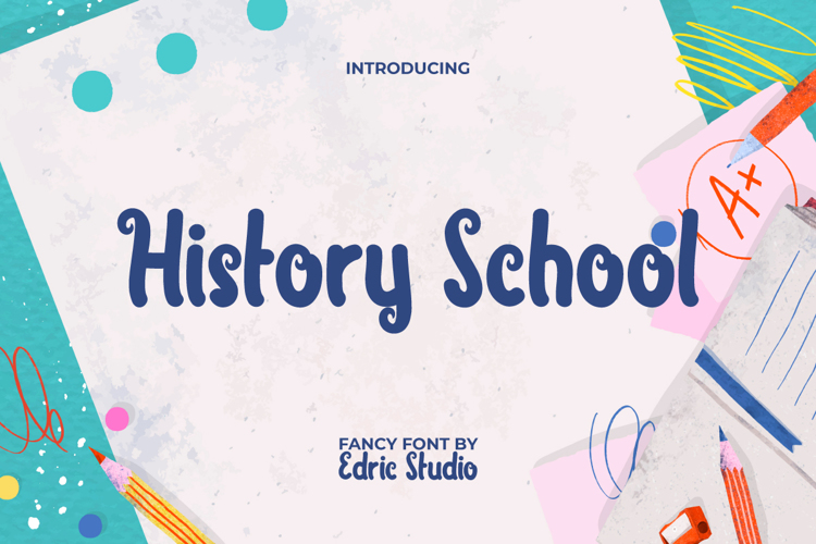 History School Font