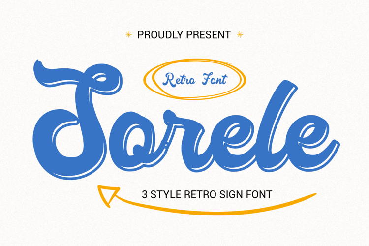 Preview of Sorele Font