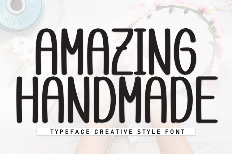 Preview of Amazing Handmade Font