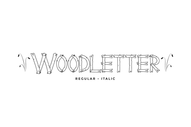 Woodletter Font