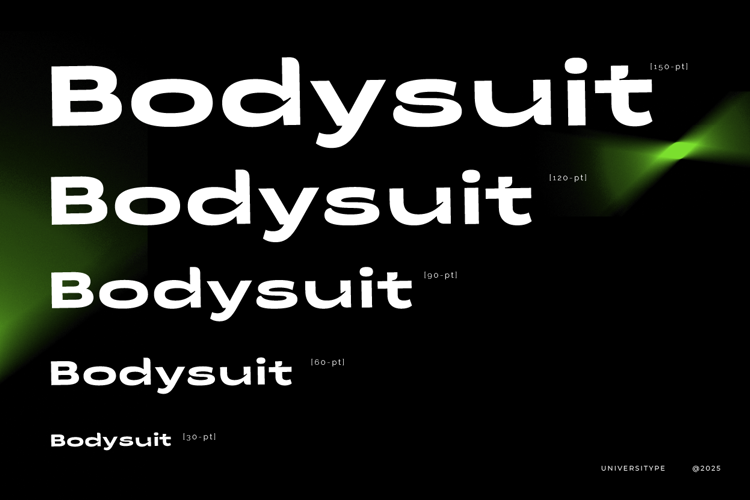 Preview of UT Zinga Font