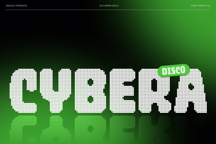 Preview of CS Cybera Disco Font