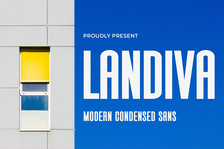 Preview of Landiva Font