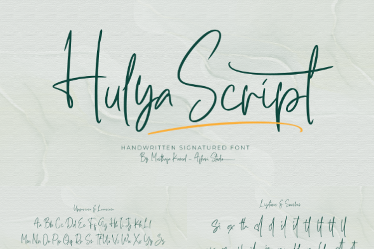 Hulya Script Font