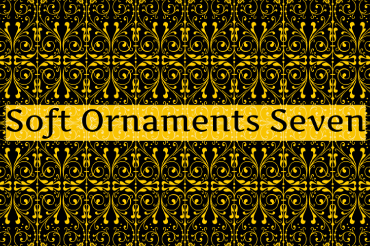 Soft Ornaments Seven Font