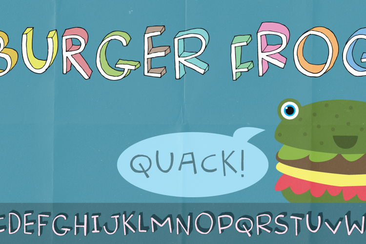 Burger Frog DEMO Font