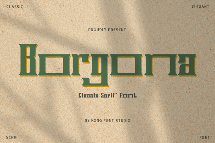 Borgona Font