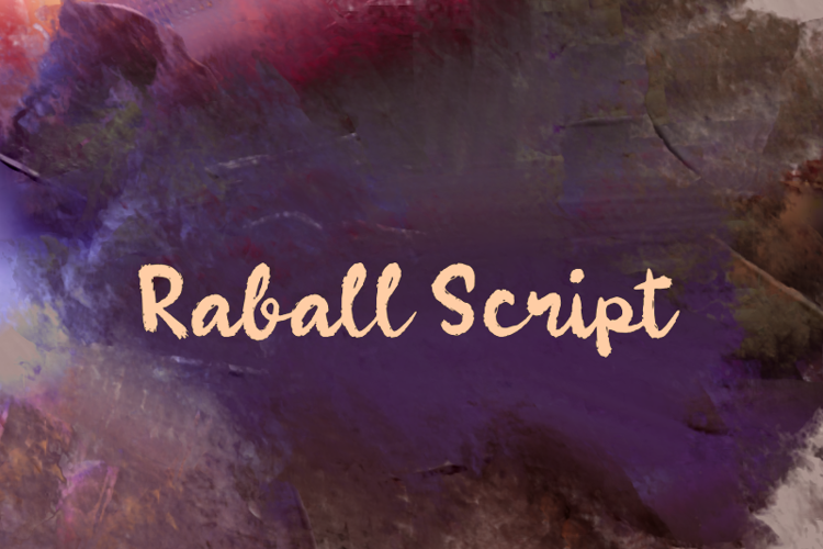 Raball Script Font