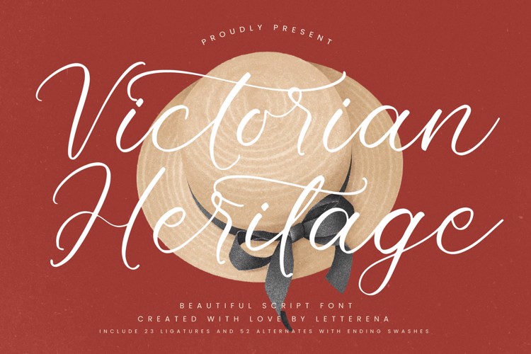 Victorian Heritage VERSION Font