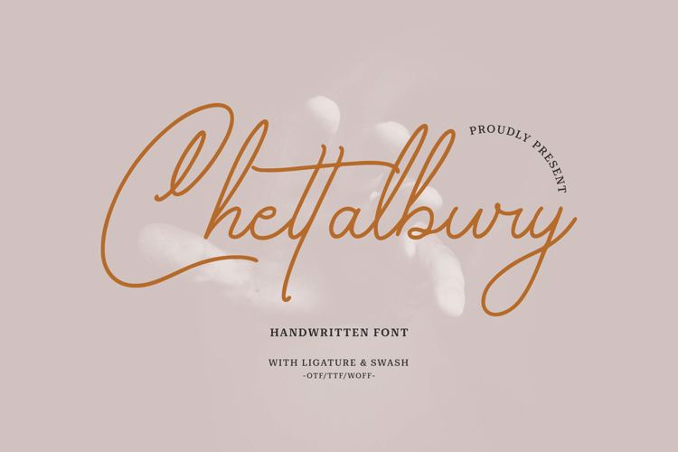 Chettalbury Italic Font