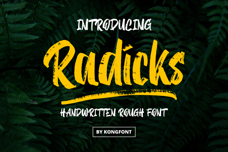 Radicks Font