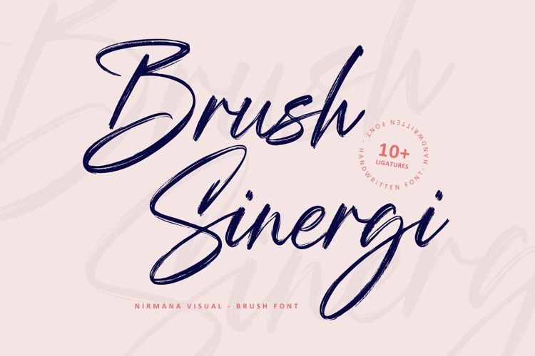 Brush Sinergi Font