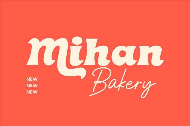 Preview of Wiona Font