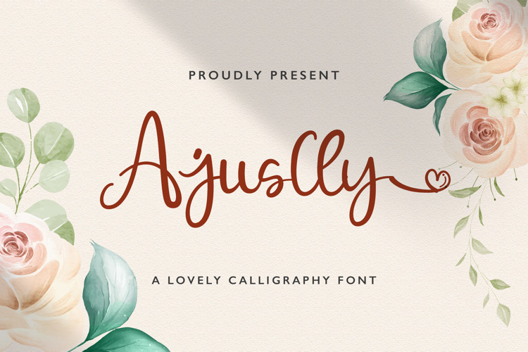 Ajuslly Font