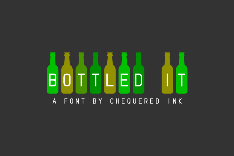 Bottled It Font