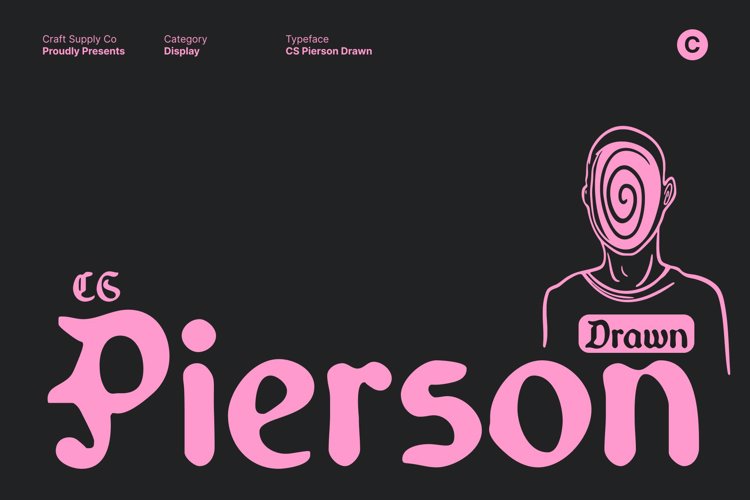 Preview of CS Pierson Drawn Font