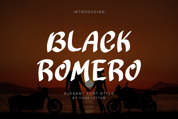 Black Romero Font
