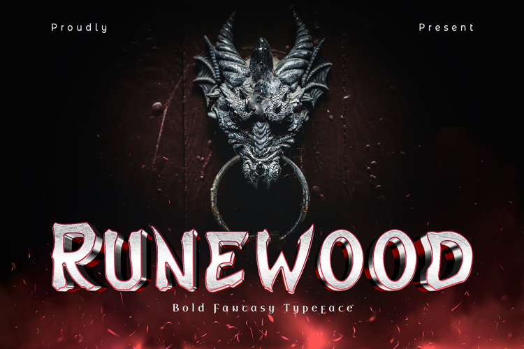 Preview of Runewood Font