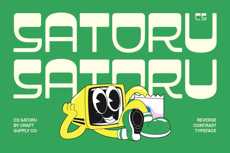 Preview of CS Satoru Font
