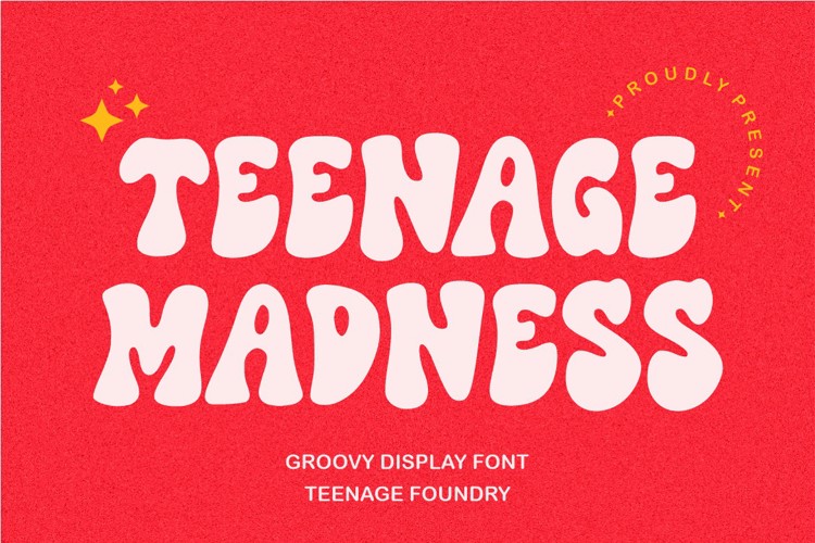 Teenage Madness Font