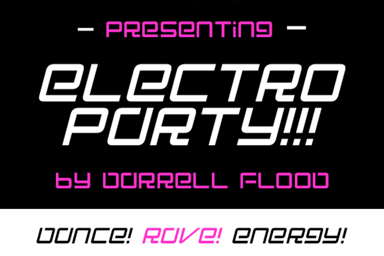 Electro Party Font