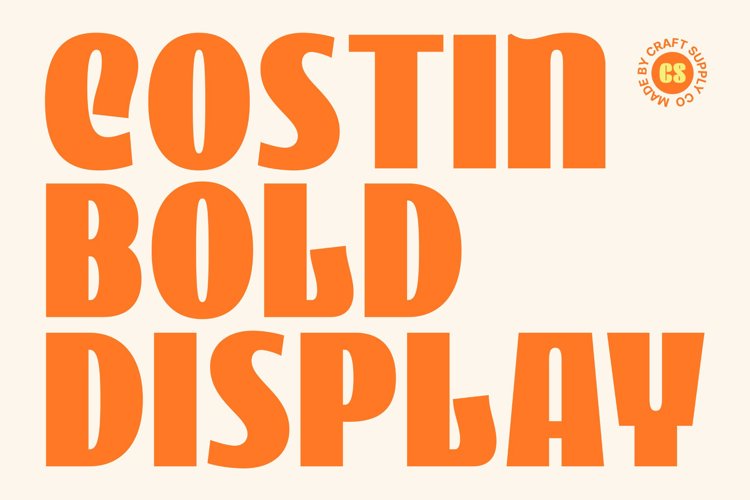Preview of CS Costin Font