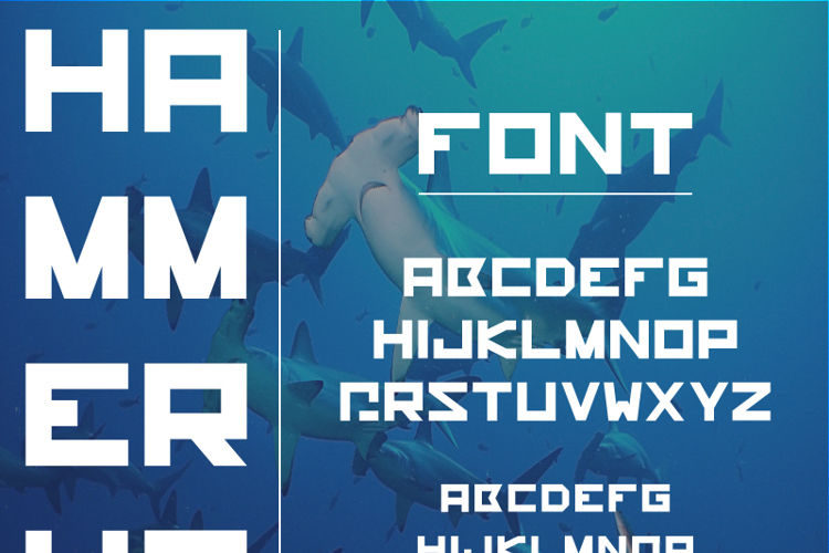 hammerhead Font