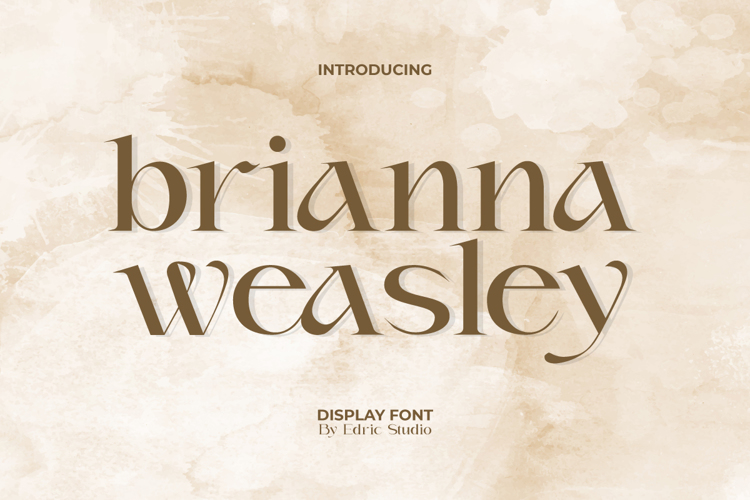 Brianna Weasley Font