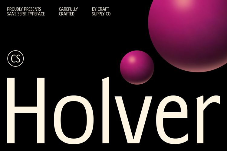 CS Holver Font