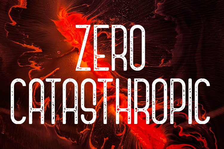 Zero Catasthropic Font