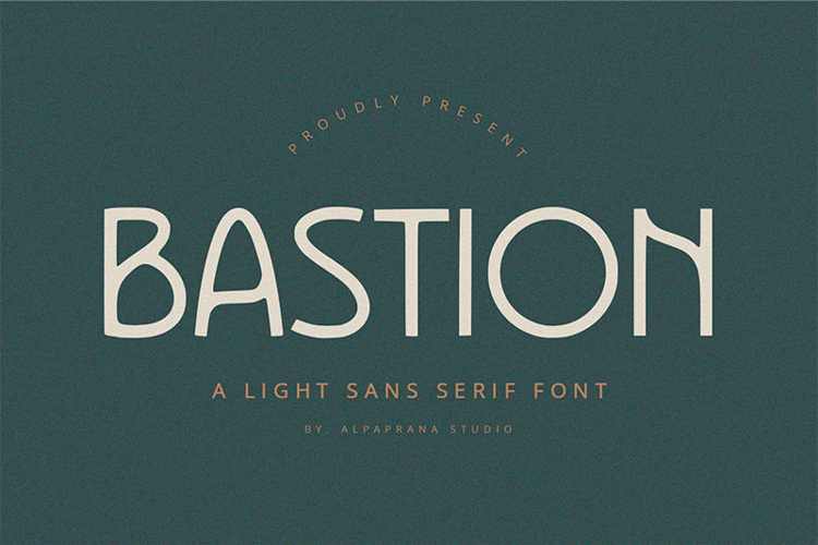 Preview of Bastion Font