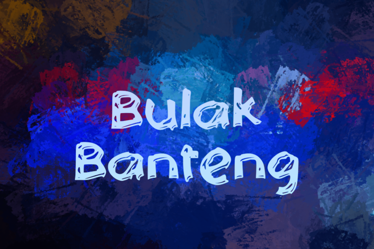 b Bulak Banteng Font