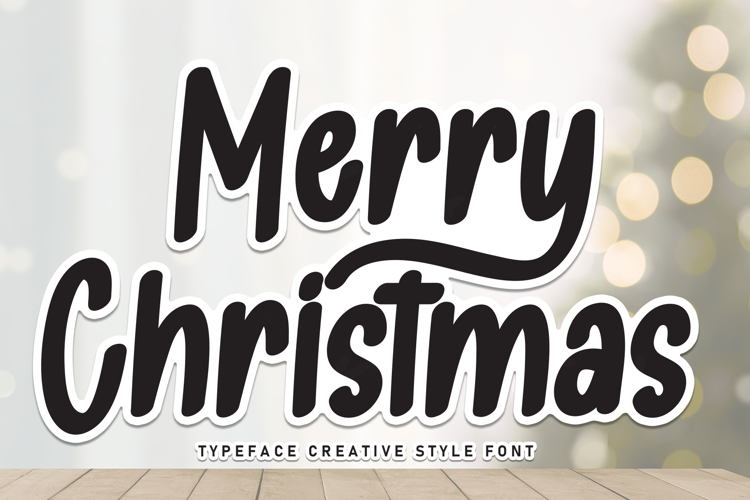 Merry Christmas Font