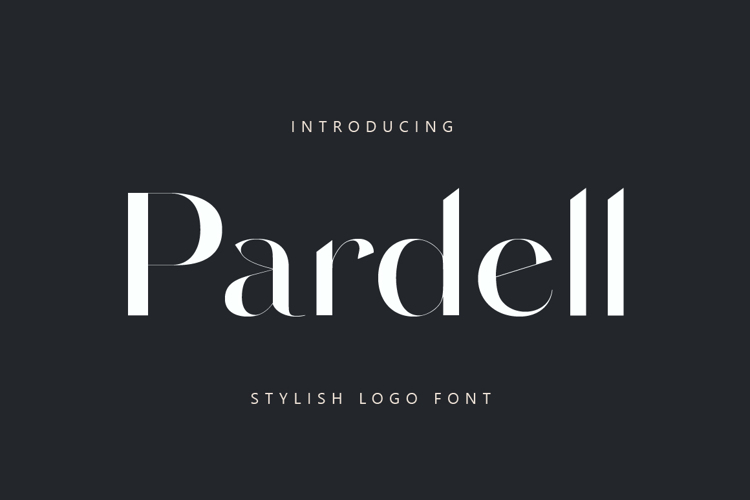 Preview of Pardell Font