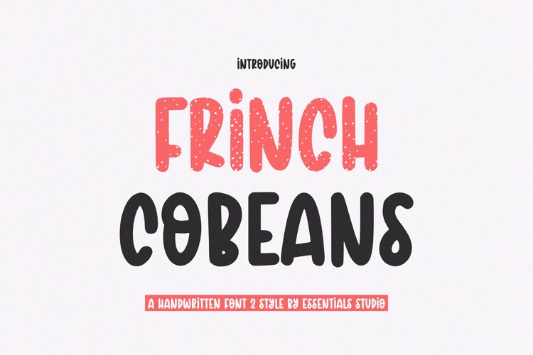 FRINCH COBEANS Font