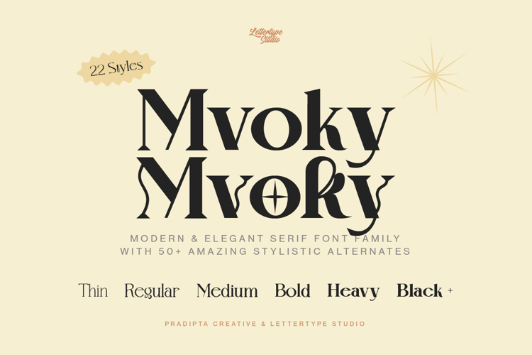 Mvoky Font