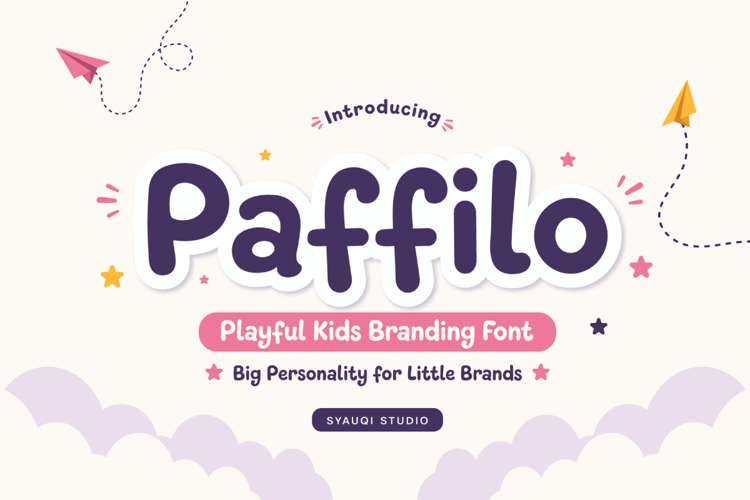 Preview of Paffilo Font