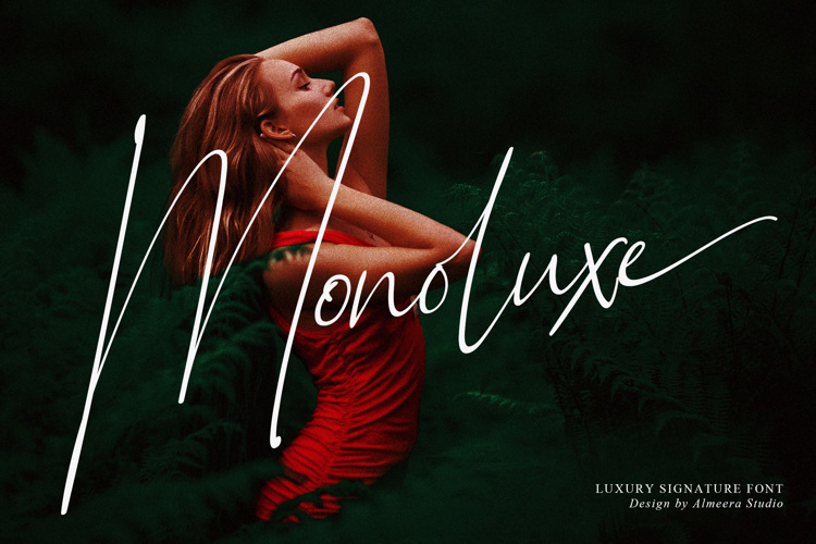 Preview of Monoluxe Font