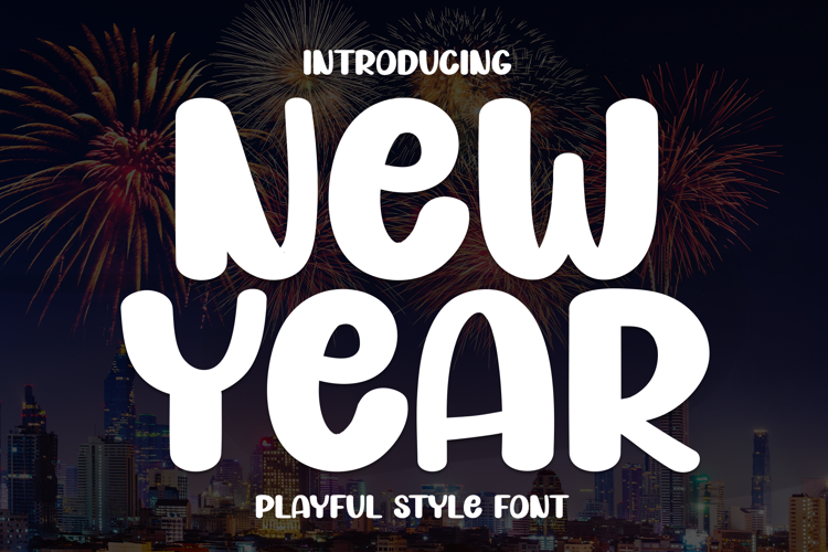 Preview of New Year Font