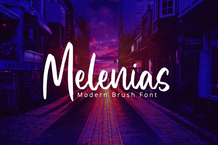 Melenias Font