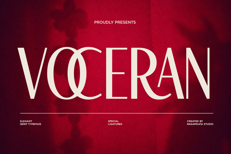 Preview of Voceran Font