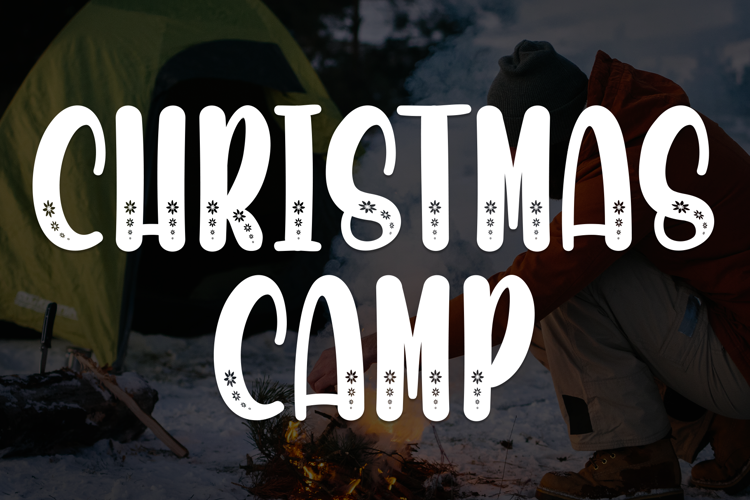 Preview of Christmas Camp Font