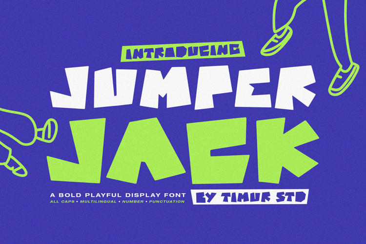 Jumper Jack Font